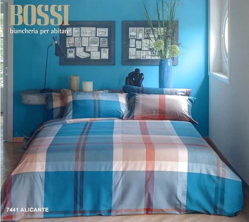 Bossi Alicante 7441 - Juego de funda nórdica para cama de matrimonio, no incluye sábana bajera ajustable
