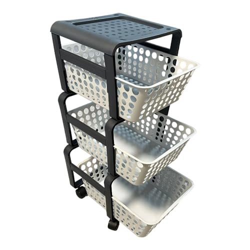 Carrello Otello Originale A 3 Piani - Mobile Multiuso Per Casa O Ufficio