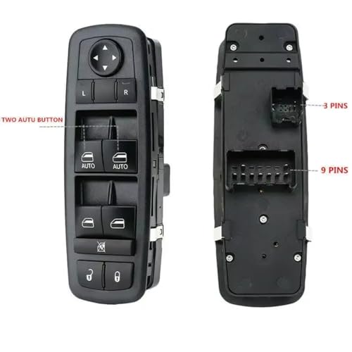 Bouton de commutation verre Dodge Ram 1500 2500 3500 2013-2015 commande vitre électrique 68110866AA