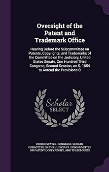 Oversight of the Patent and Trademark Office: Hearing Before the Subcommittee on Patents, Copyrights, and Trademarks of the Committee on the Judiciary, United States Senate, One Hundred Third Congress
