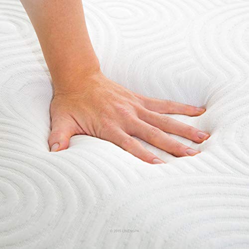 Linenspa 10 Inch Spring And Memory Foam Hybrid Mattress - Dual Layered - Certipur-Us Certified - Medium Feel - 10 Year Warranty - Twin Size #TOP5