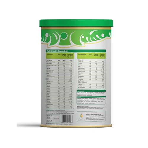 Image of British Life Sciences MMS Stage 3 Infant Milk Powder|Follow-up Formula for 12 Months & above|Easy on Stomach|26 Essential vitamins & minerals|Wholesome Baby Food|No added sugar|400g