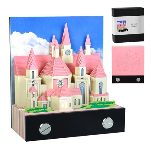 Bloc-notes 3D 2026 accessoire d'écriture pour appartement