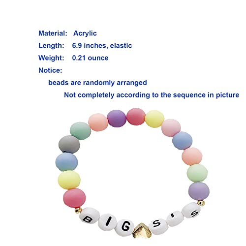 Image of Sister's Big Bracelet Gift, Little Girls' Sister Jewelry