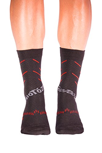 veloToze Cycling Sock - Active Compression with Merino Wool Blend…2