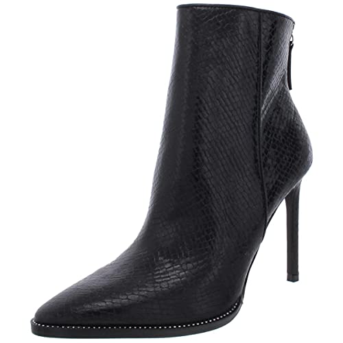 Steve Madden Women s Odella Ankle Boot, Black Snake, 7.5