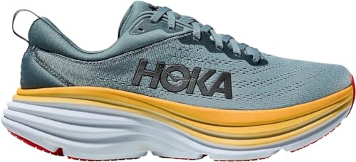 HOKA ONE ONE Hoka Bondi 8 Men's Running Shoes, Goblin Blue/Mountain Spring, US Size 10