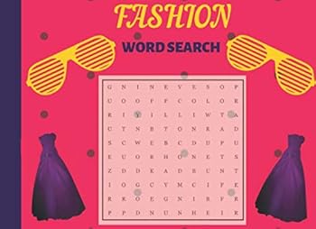 Paperback Fashion Word Search: Large Print Puzzle Book
