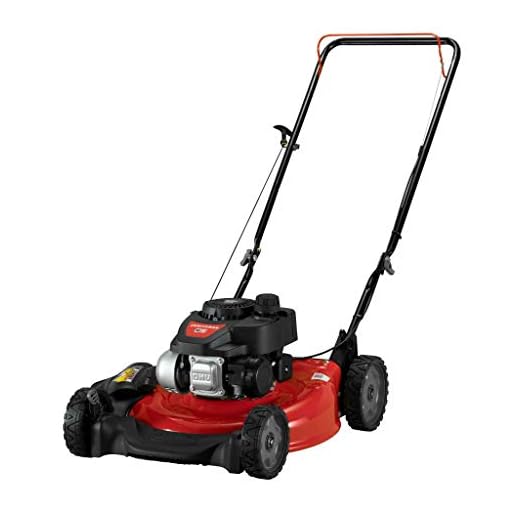 Craftsman 11P-A0SD791 21 in. Lawn Mower-140cc OHV Engine Push Mower for Small to Medium Yards, Red