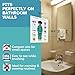 KIARES Brushing Teeth Chart for Kids – Daily Routine Hygiene Poster, Step-by-Step Visual Schedule, Self-Adhesive Waterproof 15 x 12, 16 Ethnicity Options, Created by Doctor (South Asian Boy)