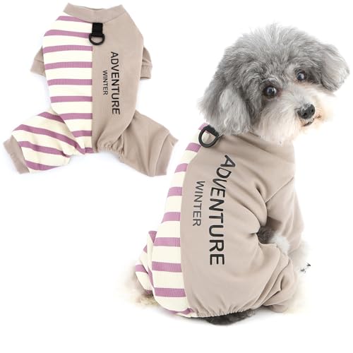 vêtements de nuit extensibles pour animaux petits chiens chauds