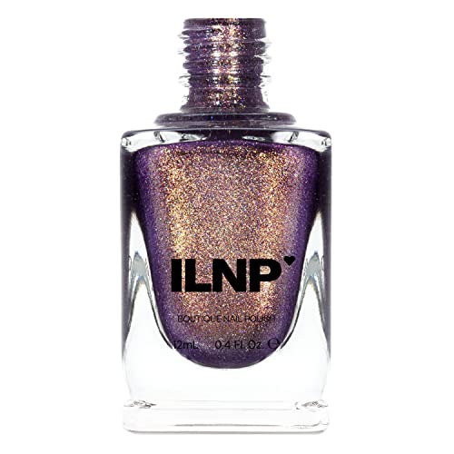 Image of ILNP Off The Grid - Byzantium Purple Holographic Nail Polish