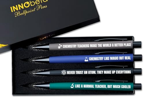 Stylo à bille science cadeau original anniversaire et Noël prof