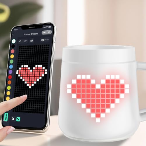 PixelMug P1 Taza Inteligente con Pantalla Pixel miniatura 4