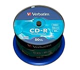 verbatim cd-rw music  Verbatim VB-CRD19S3 - CD-RW vírgenes (CD-R, 700 MB, 50 Pieza(s), 80 min, 52x, Eje)