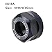 4pcs ER11A Collet Clamping Nuts, M14*0.75mm High Hardness Metal Chuck Nuts for Industrial Use