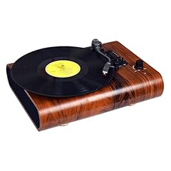 Record Player 3-Speed Bluetooth Suitcase Portable Belt-Driven Record Player with Built-in Speakers Out AUX in Headphone Jack Vintage Turntable - Les Beatles, Paul McCartney, John Lennon, RIngo Starr, George Harrison