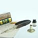 GC Quill Antique Feather Writing Quill Pen Gold Pen Stem Calligraphy Pen Set 100% Quality Guarantee