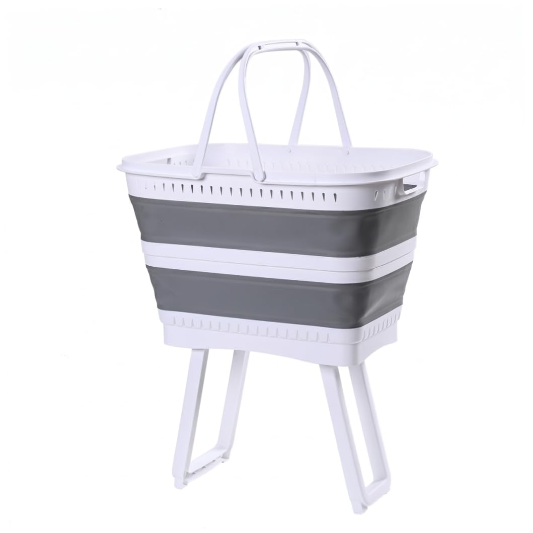 Panier à linge pliable en plastique pour retrouver l'ordre et la sérénité à la maison
