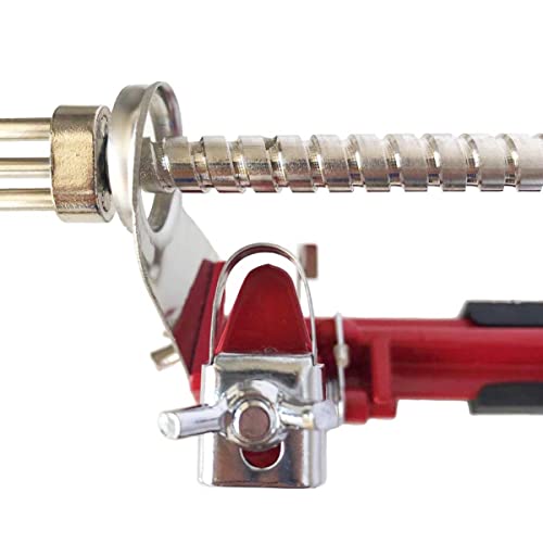 Apple Peeler And Corer Clamp Base Apple Peeler Slicer Corer For Potato Pear Peeling Stainless Steel Blade (Red) #TOP4