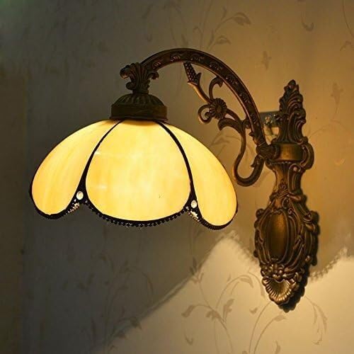 HYJAUSXB Wall Lamps Sconces Lamp Vintage Living Room Creative Balcony Corridor Bedroom Bedsides Light(B)