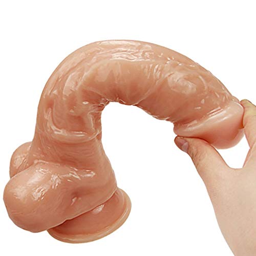 YGZ Silicone Dild® Sěxy Wànd Backpack Impermeabile e Morbida for la Pelle. Facile da Pulire Backpack (Color : Skin Color)