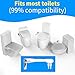 WOWER DIY Toilet Bidet Attachment - Tool-Free DIY Installation, Non-Electric Bidet Seat Attachment with Adjustable Pressure, Universal Fit for Most Toilets, Hygienic Toilet Bidet Sprayer for Home & RV