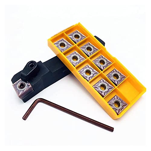 Portaherramientas para Torno MCLNR con 10 Inserciones CNMG miniatura 1
