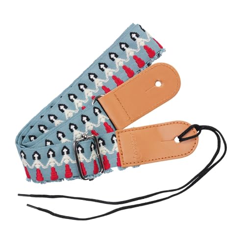 WESIEVYA ハワイアンスタイル ウクレレショルダー紐 実用的なウクレレベルト 軽量 吸湿性 通気性 含む