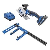 Kreg KMA2400 RipCut 4.0 Bundle with 4-1/2" Circular Saw, Battery and Charger - Cutting Tool - Guide is Best for Regular (Side-Blade) Circular Saw - KPTCS4502400B40