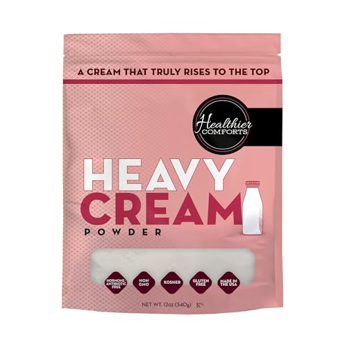 Healthier Comforts Heavy Cream Powder (72% Butterfat) | Kosher, Gluten