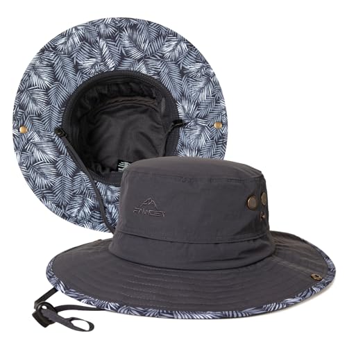 Image of TOP-EX UVCoolix Cooling UPF50+ Wide Brim Sun Hat, Waterproof, Big Head | cooling sweatband, waterproof, water resistant, UV protection, wide brim, breathable, big-head fit, fishing, hiking, beach