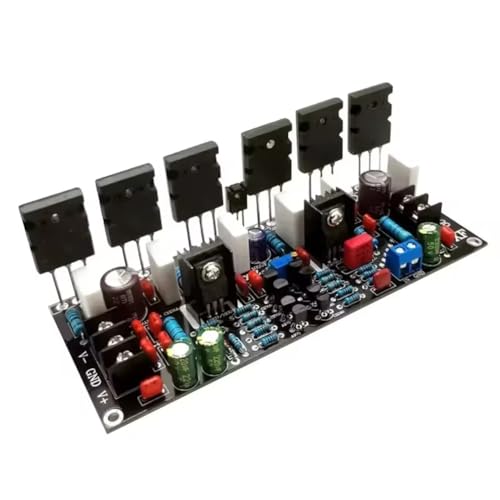 Prterver Amplificador de Potencia Mono de 300 W, 5200 + 1943, 20 V 90 V, Placa Amplificadora de Audio HiFi