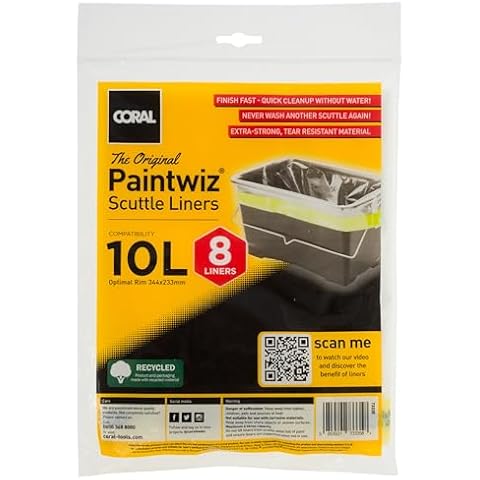 Coral 73335 Paintwiz Scuttle Liners Pack Cover
