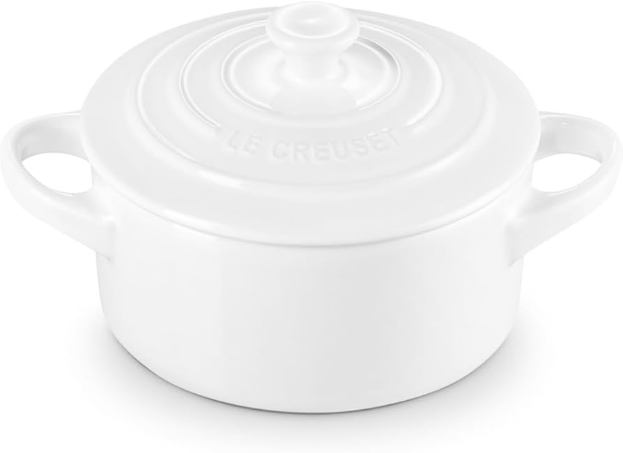 Le Creuset Mini Cocotte 10 cm Cerâmica Branco | Amazon.com.br Le Creuset Mini Cocotte 10 cm Cerâmica Branco | Amazon.com.br