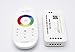 Produktbild Funkfernbedienung mit Controller für RGB-W LED Streifen | 2,4 GHz | 12-24V | max. 24A | Codiert