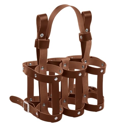 Ｂｅｓｇａ Porta-garrafas de Cerveja de Bicicleta, Porta-bebidas, Suporte de Couro para Garrafas de água,