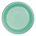Creative Converting 318878 Fresh Mint Plastic Dinner Plate, 9", Green