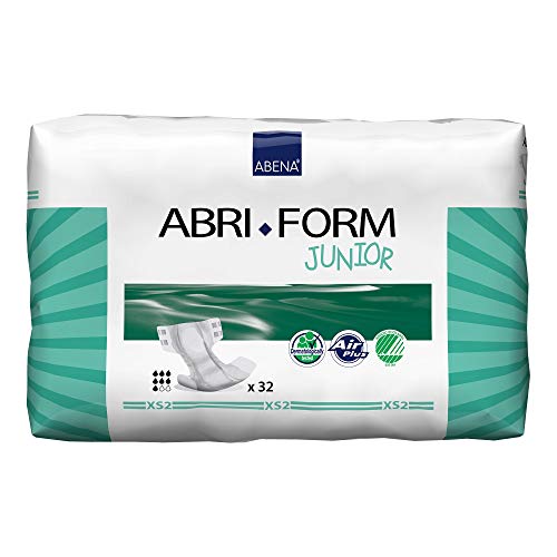 Abena Abri-Form Junior Premium Incontinence Briefs, Level 2, 64 Count