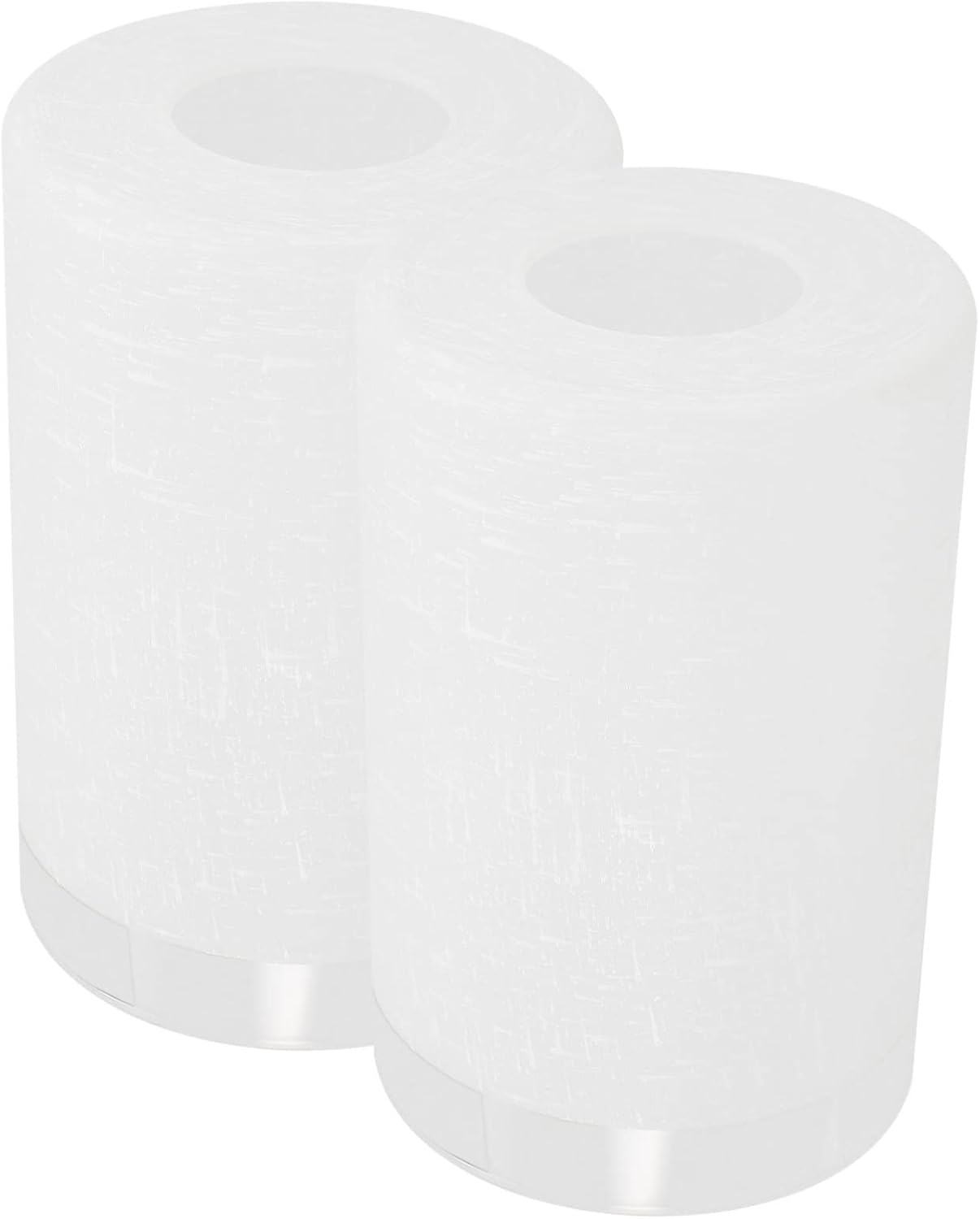 2pcs Frosted Glass Lampshade Replacement for Pendant Lights Chandelier and Wall Sconces Easy to Install Decorative Lighting Fixture Accessories