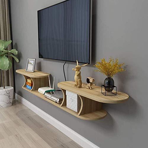 Wandhalterung TV-Ständer Media Entertainment Center-Ständer Media Console Entertainment-Aufbewahrungsregal TV-Schrank mit offenem