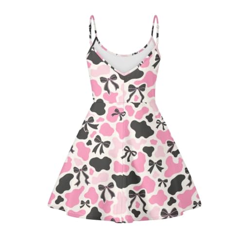 Image of Coloranimal Women's Summer Sleeveless Casual Swing Dresses with Loose Fit Beach Sundress