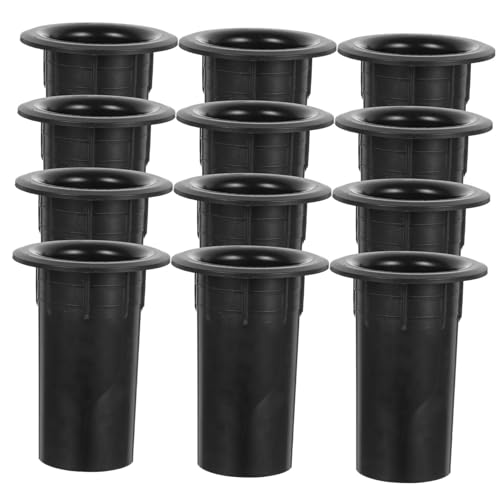 LOORGVEL 12piezas Tubo Woofer Plástico Suministro Altavoz Tubo Reflex Repuesto Orificio Altavoz Plástico