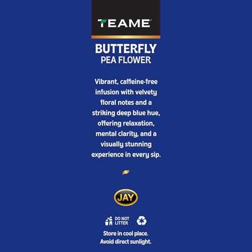 Image of TE-A-ME Butterfly Pea Tea - Blue Pea Tea - 50 gram | Helps Relieve Stress | Caffeine Free - Herbal Tea