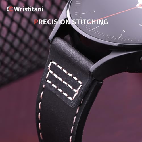 Image of Wristitani Leather Strap for Samsung Galaxy Watch Ultra /9 /8 /7 /6 /5 /4