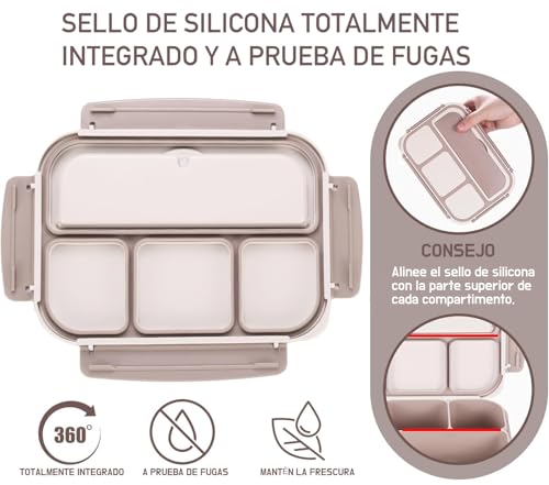 El Mejor Listado de Fiambreras bento . 24 Imagen adicional