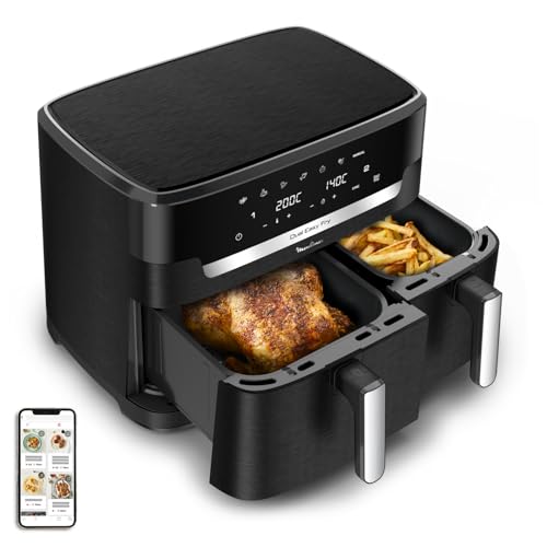 Moulinex Double friteuse à air XXL 11L, 8personnes et plus, Grand...