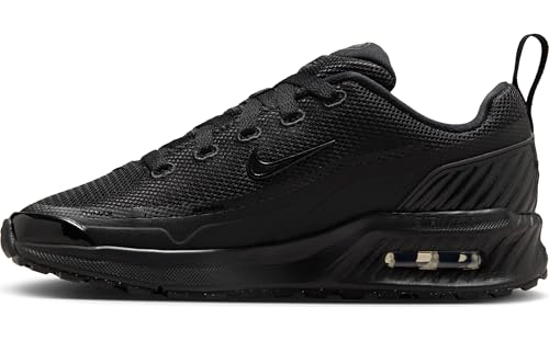 Nike Air MAX Bia (GS) Zapatos de Ocio para niños Black/Black/White 38.5