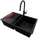 🍽️ DOS SENOS - Los senos con dimensiones de 355x430x200 mm cada uno garantizan confort de uso y son ideales para una gran cantidad de utensilios. Sin problema, en los senos podrás colocar una bandeja de horno para pasteles y otras formas y utensilios no estándar, lo que facilitará enormemente las tareas diarias en la cocina.