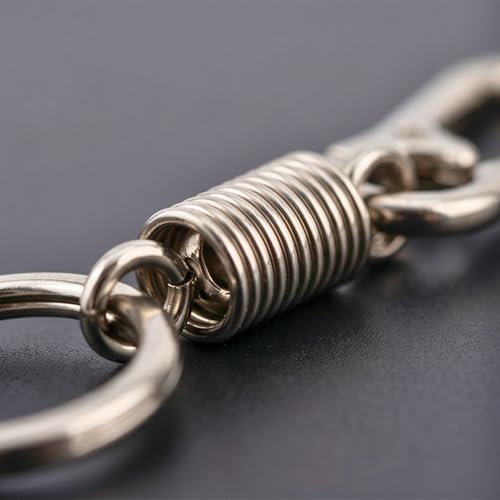 Image of THE MEN THING - Premium Stainless Steel Multicolor Keychain for Men & Boys